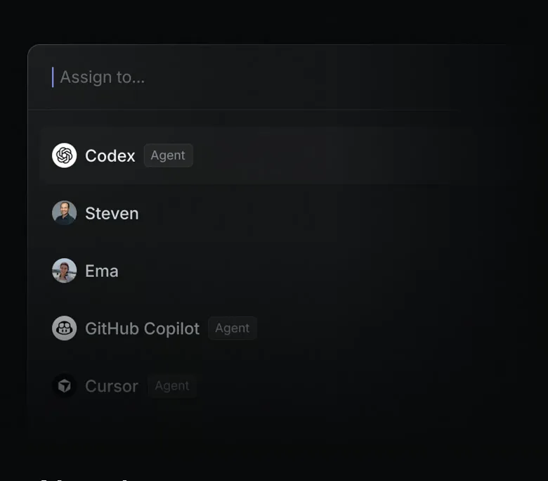 AI and automations product screenshot
