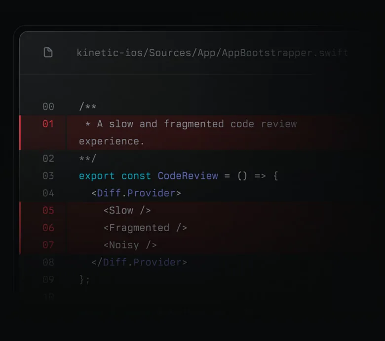 Build, review, and ship product screenshot
