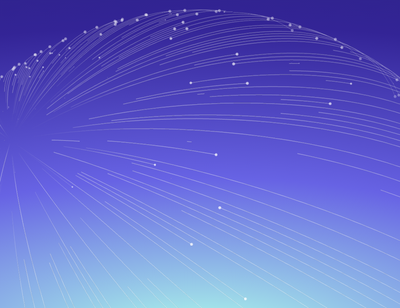Radiating network of global payment routes